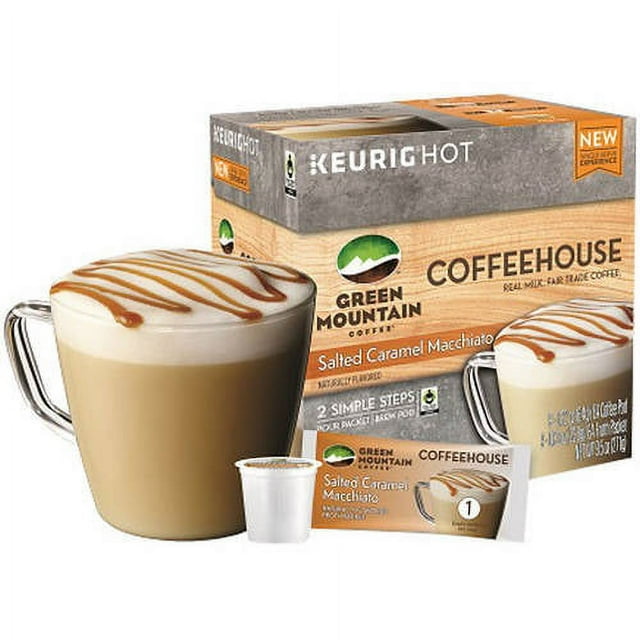 Green Mountain Coffee Salted Caramel Macchiato KCups, 9 ct
