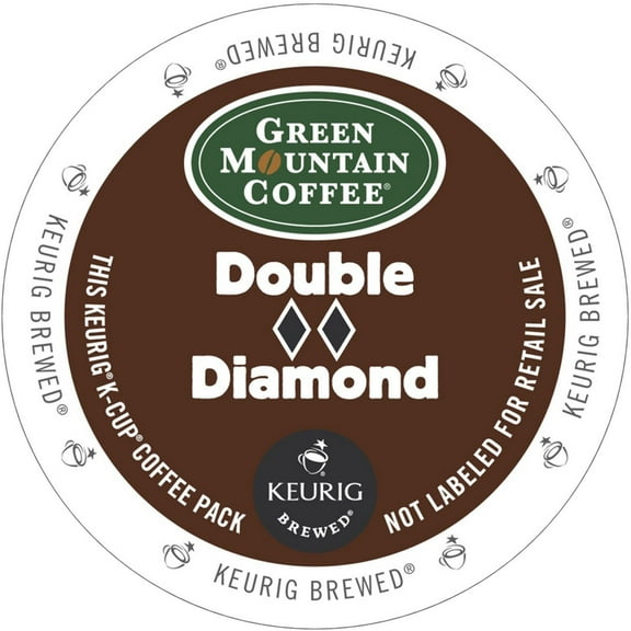 Green Mountain Double Black Diamond Extra Bold Coffee, K-Cup Portion Pack for Keurig Brewers (96 Count) (4x16oz)