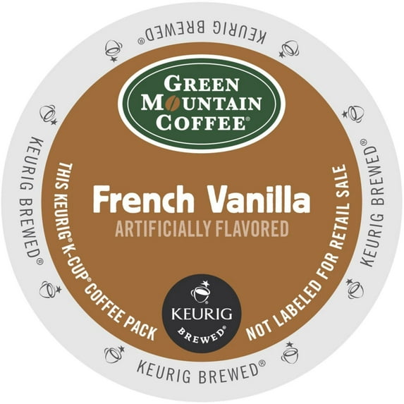 Green Mountain French Vanilla Coffee, K-Cup Portion Pack for Keurig Brewers (96 Count) (4x16oz)