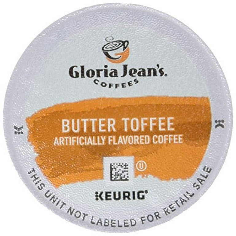 Coffee Roasters Butter Toffee Coffee K Cups Gloria Jean's Butter