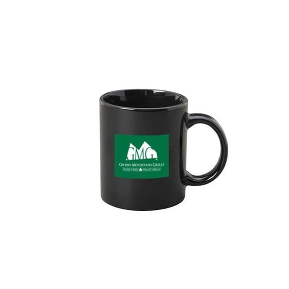 Green Mountain Grills GMGGMG-4032 Ceramic Coffee Mug, Black