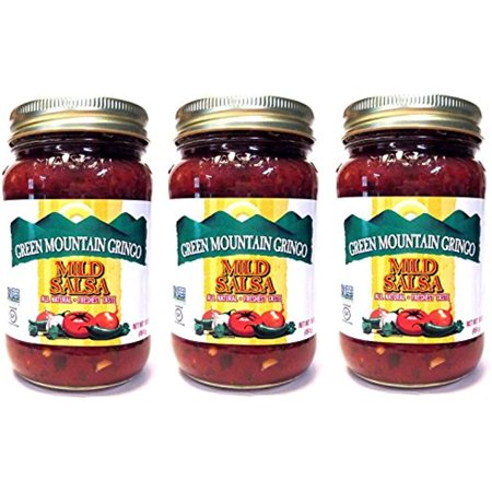 Green Mountain Gringo All Natural Salsas: Mild (Pack Of 3) 16 Oz Jars