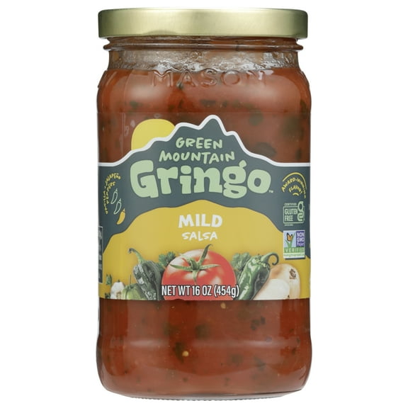 Green Mountain Gringo Salsa, Mild, 16oz