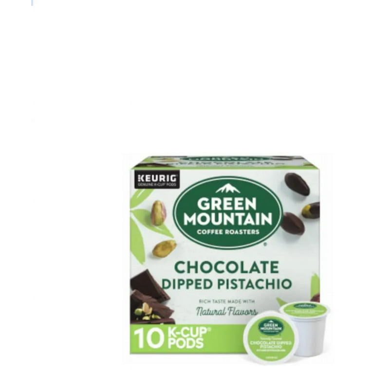 Green Mountain Coffee, Chocolate Dipped Pistachio Flavor, K-Cup