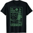 thumbnail image 1 of Green Mountains Vermont Family Vacation Hiking Vintage T-Shirt, 1 of 3