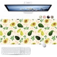 thumbnail image 1 of Green Mouse Pad for Desk - Avocado Large Gaming Mouse Pad XL, Extended Laptop Computer Keyboard Mat, Waterproof Washable Mouse Pad with Non-Slip Rubber Base for Home Office Decor 31.5 X 11.8 Inch, 1 of 6