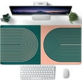 thumbnail image 1 of Green Mouse Pad Large Boho Desk Mat On Top of Desks Desk Pad Full Desk Mousepad Big Computer Keyboard Mouse Mat Deskmat Desktop Pad 31.5''''X 15.7'''' Boho Desk Decor Accessories for Women, 1 of 5
