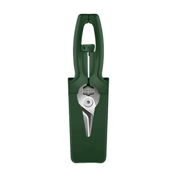 Green Multifunctional Kitchen Shears Stainless Steel with Spring Assist for Poultry Vegetable Green