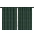 thumbnail image 1 of Green Navy Checkerboard Green Pattern Kids Curtains,Childrens Insulated Curtains Set Of 2,Bedroom Essentials,Teen Room Decor 42"X63", 1 of 5