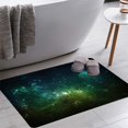 thumbnail image 1 of Green Nebulae Elements of This Image Bath Rugs 16x24 Inch Non Slip Bath Mat Quick Dry Absorbent Thin Bath Rug Fit Under Door Washable Bath Floor Rugs for Bathroom Bathtub Shower Sink,Multi 4, 1 of 6