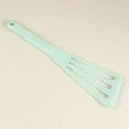 thumbnail image 1 of Green Nylon Fish Spatula Turner, Flexible Slotted Frying Flipper, 1 Count, 12.3 Inch Iron, Fresh Green Non Stick Safe, Heat Resistant Gadget, Viral Cooking Essential, 1 of 4