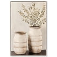 thumbnail image 1 of Green Oasis Pot II Canvas Farmhouse Floral Art by Art Remedy, Silver Frame, 30" x 45", 1 of 7