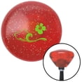 thumbnail image 1 of Green Ocean Waves Flower Orange Retro Metal Flake Shift Knob with M16 x 1.5 Insert, 1 of 1