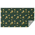 thumbnail image 1 of Green Octopus Planet Star Pattern Rectangle Tablecloth 60"x102",Waterproof Polyester Rectangle Table Cloth, Wipeable Spillproof Polyester Tablecloth for Dining, Camping, Indoor and Outdoor, 1 of 6