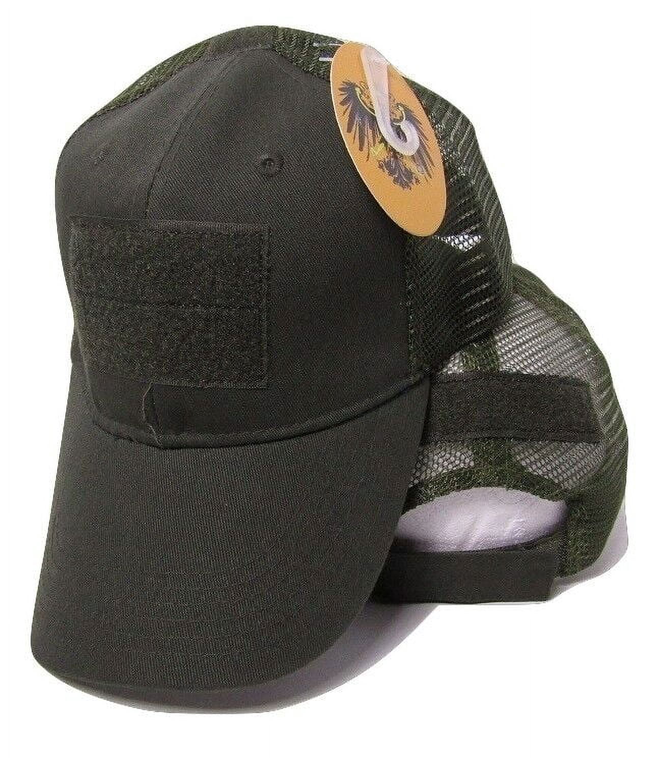 Green Olive Drab Mesh Operator Operators Tactical Cap Hat patch ...