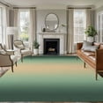 thumbnail image 1 of Green Ombre Area Rugs 5'x8', Washable Small Throw Rugs for Classroom Bedroom, Modern Yellow Gradient Farmhouse Art Indoor Outdoor Rug Non-Slip Low Pile Carpet Runner Reversible Floor Mats, 1 of 8