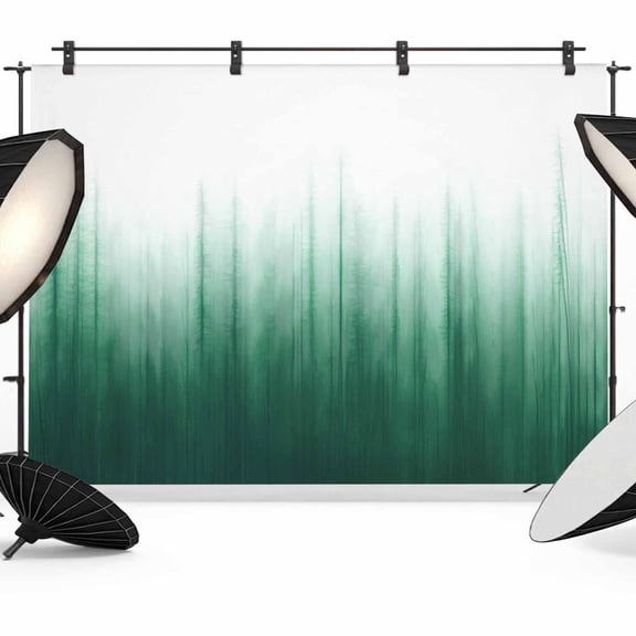 Green Ombre Stripe Backdrop for Photoshoot,Photography Photo Studio Background Wall Backdrop,Abstract Art Gradient Watercolor Back Drop Banner Panel for Portraits Wedding Party Live Streaming 8x6Ft
