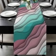 thumbnail image 1 of Green Ombre Table Runner 60 Inches Long, Modern Geometric Abstract Dark Red Cream Kitchen Coffee Dining Table Decoration for Home Party Birthday Wedding Home Decor 13x60 Inches, 1 of 8