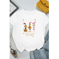 thumbnail image 1 of Green One And Cindy Lou Holiday Christmas Cheer Scene Art Unisex T-Shirt up to size 5XL, 1 of 2