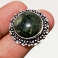 thumbnail image 1 of Green Opal Gemstone Ring Handmade Antique Design Women's Jewelry 7.25" MXR 7362, 1 of 2