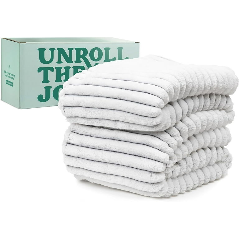 Green orange fleece blanket discount