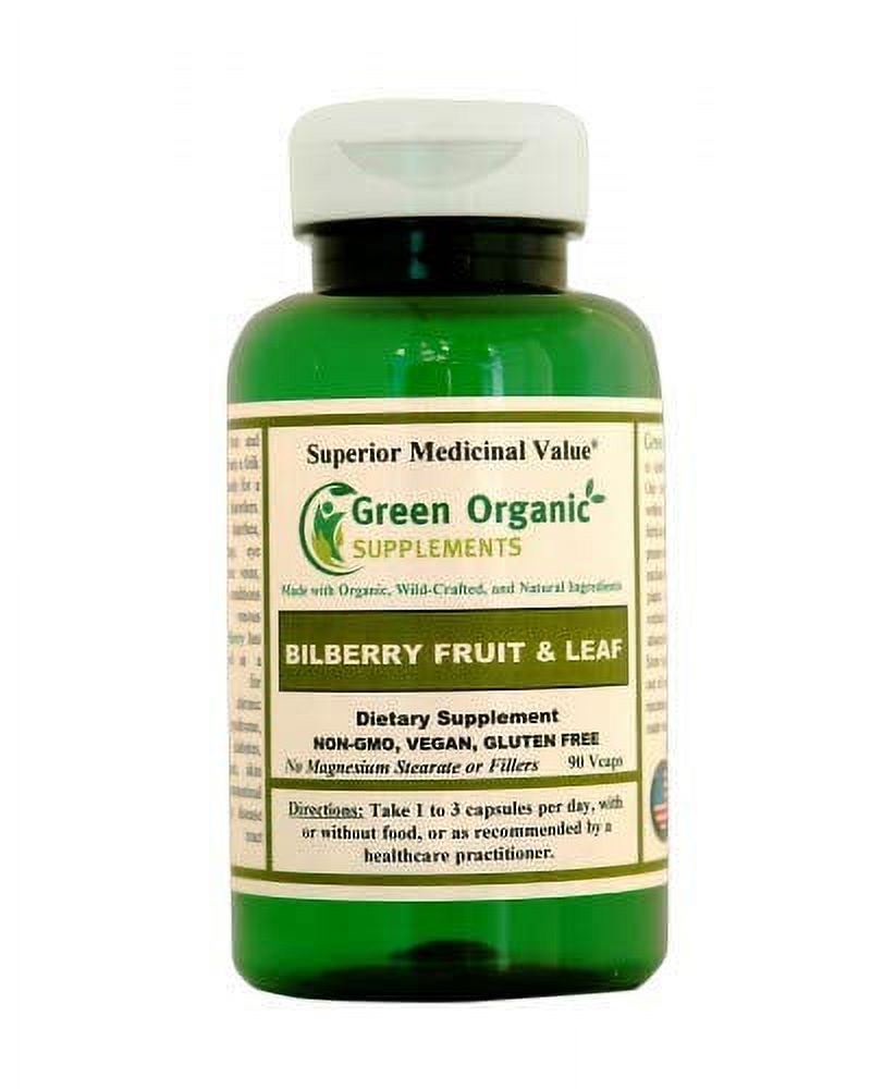 Green Organic Supplements' Bilberry