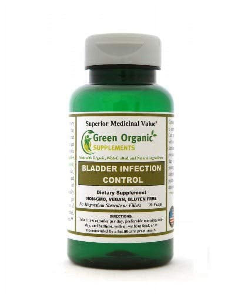 Green Organic Supplements' Bladder Infection Control, Urinary Tract