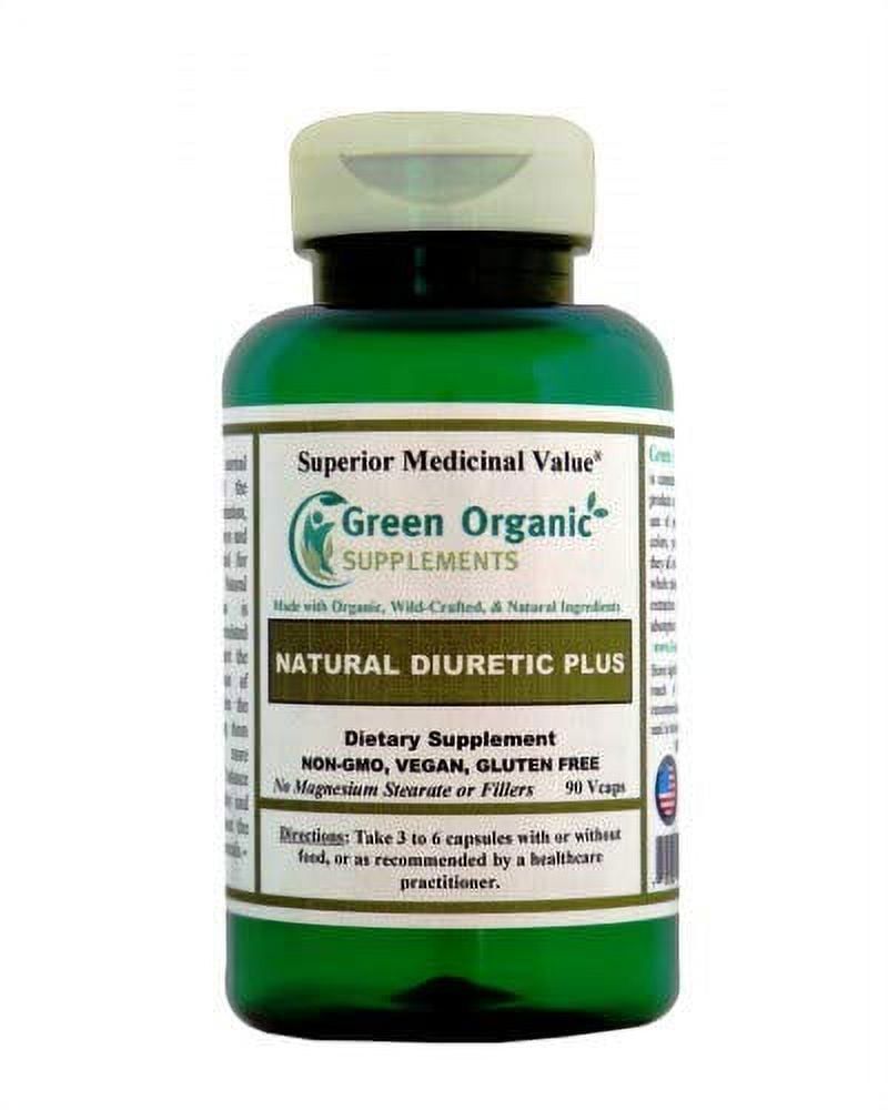 Green Organic Supplements' Edema & Diuretic Plus, Water Retention