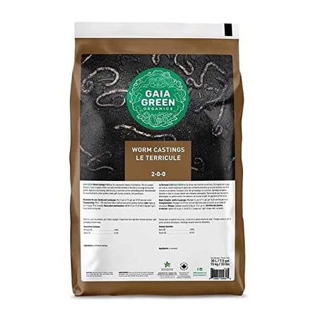 Green Organics Worm Casting 30 Liter Bag