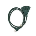 thumbnail image 1 of Green Outdoor Extension Cords | Perfect For Lawn & Landscape Lighting | 6 Feet, 1 of 6