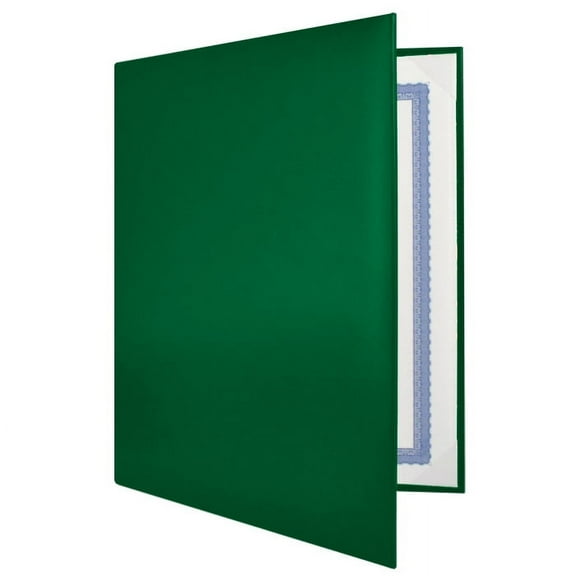 Green Padded Diploma Covers - Set of 25