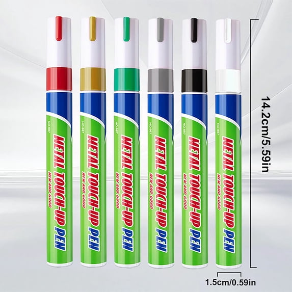 Green Paint Markers, 1 Pack Oil-Based Waterproof Quick Dry Permanent Paint Pen
