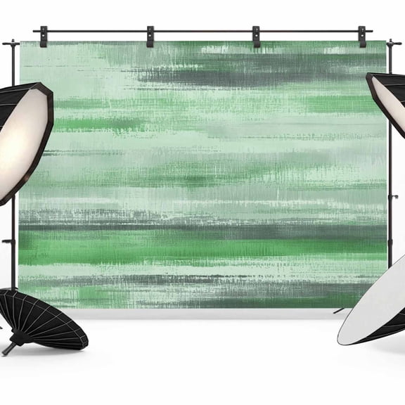 Green Paint Photography Backdrop 10x8FT, Watercolor Abstract Green Stripes Photo Backdrops, Background for Photography Studio Photo Studio Background, Back Drop for Photoshoot