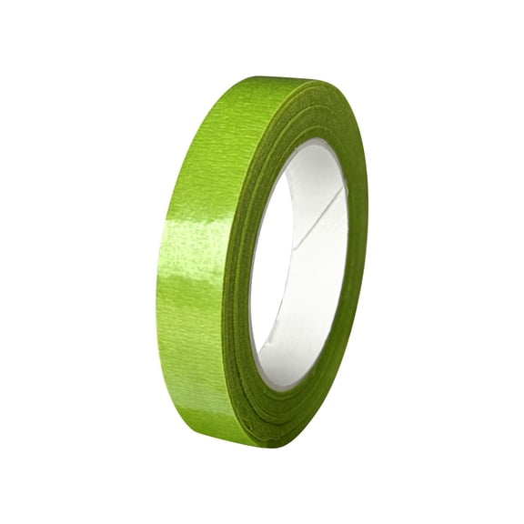 Green Painters Tape,Masking Tapes,1/2 Inch Flower Tape for Bouquet Stem Wrapping and Floral Crafts, Wedding Bouquet,Multi-Surface,Smart Adhesion Paint Tape for DIY,Labeling, Art and Car(Green)