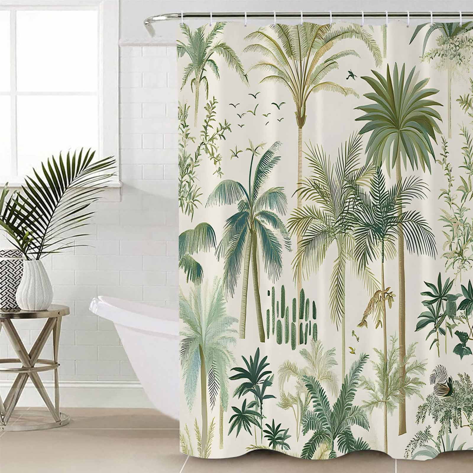 Palm Tree Shower Curtainnull