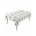 thumbnail image 1 of Green Palm Trees Table Cloth, Waterproof Tablecloth for Rectangle Tables, Country Summer Botanical Tropical Plants Reusable Washable Fabric Table Cover for Restaurant Kitchen Dining Tables 60"x120", 1 of 9