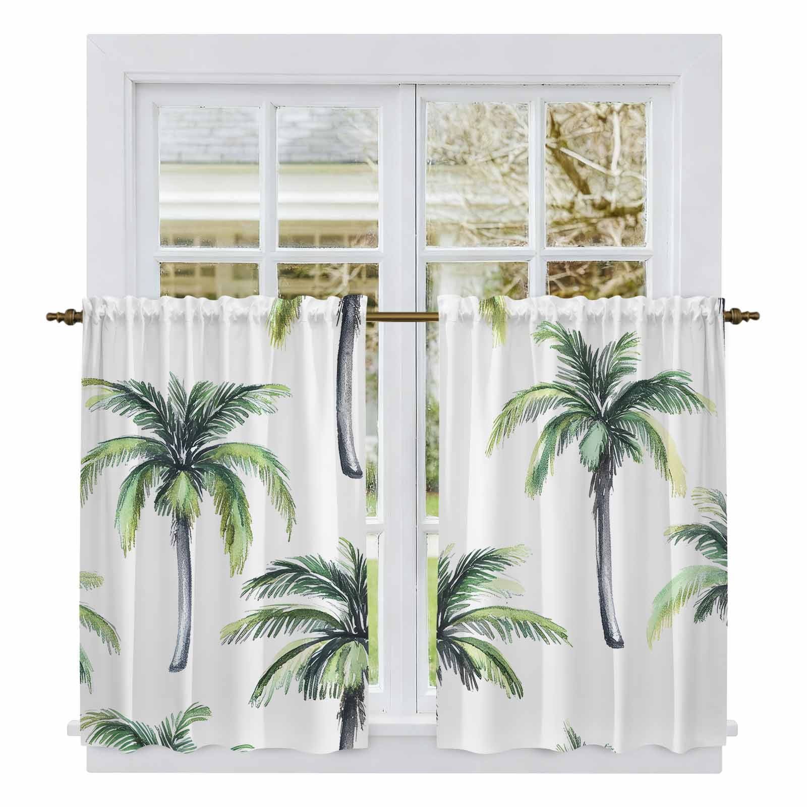 Curtains With Palm Trees