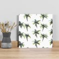 thumbnail image 1 of Green Palm Trees Wall Art Painting on Canvas, Summer Botanical Modern Art Canvas Art Home Prints Wall Art Framed Modern Artwork for Living Room Bedroom Wall Decor 8x8in, 1 of 8