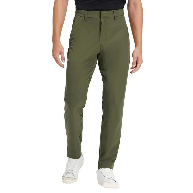 Green Pants for Men Cargo Polyester Mens Sweatpants Golf Pants Men Big Tall Full Length 4XL Work Pants Solid Men Sweatpants Weekend Solid Color Leisure Mens Cargo Pants Relaxed Fit Walmart