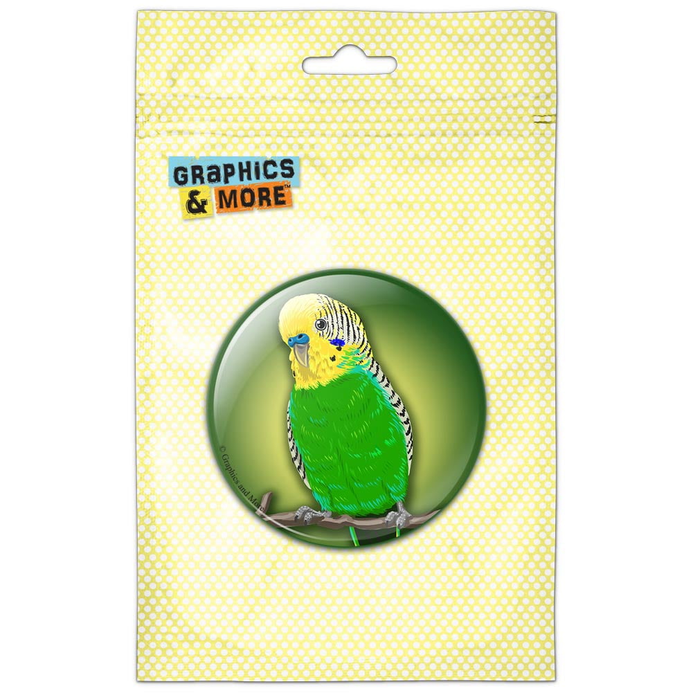 Graphics and More Parakeet Budgie Bird Refrigerator Magnet