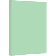 Green Pastel Color Card Stock Paper, 67lb Cover Medium Weight Cardstock, for Arts & Crafts, Coloring, Announcements, Stationary Printing at School, Office, Home | 8.5 x 11 | 50 Sheets Per Pack