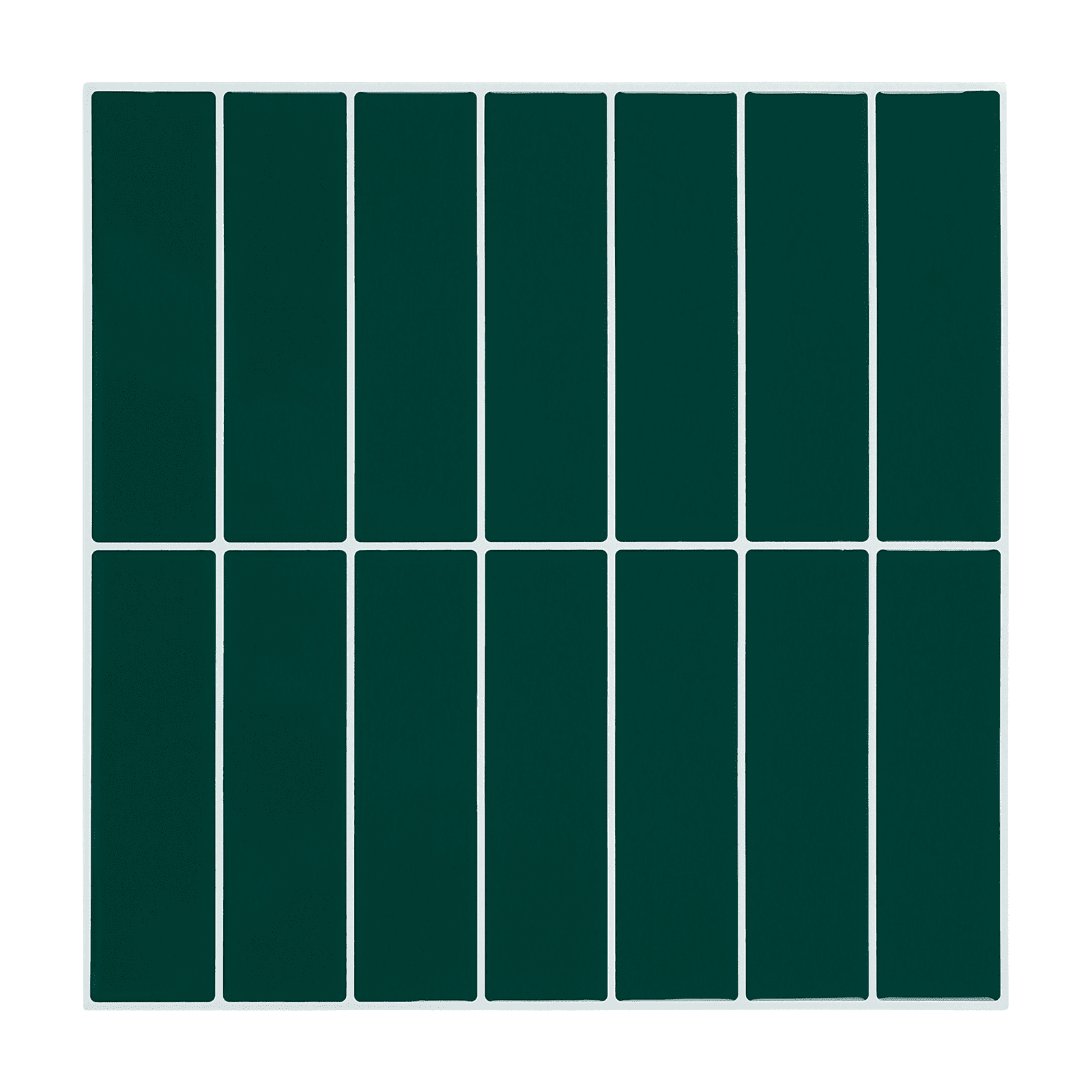 Green Peel and Stick Backsplash Tiles, 12" x 12" Self Adhesive Peel and Stick Wall Tiles for Kitchen Bathroom