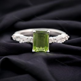 June & April Birthstone Ring - Sterling Silver – Marie's Jewelry Store