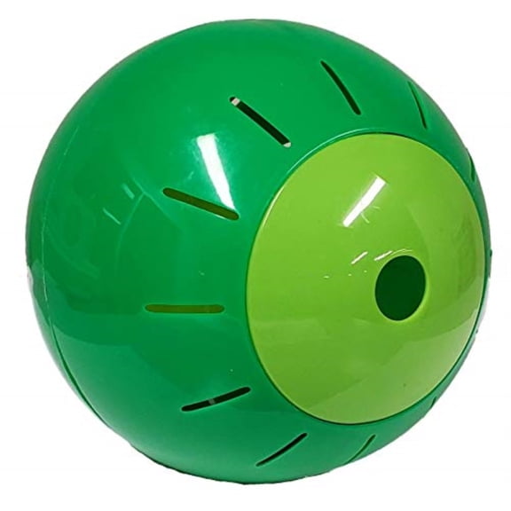 Green Pet Food Treat Dispenser Feeder Ball Toy for Cats and Dogs New