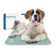 thumbnail image 1 of The Green Pet Shop Dog Cooling Mat, Extra Large - Pressure Activated Pet Cooling Mat For Dogs and Cats, For XL Sized Pets (80 Plus Lb.) - Non-Toxic Gel Dog Cooling Pad, No Water Needed - Sage Grey, 1 of 9
