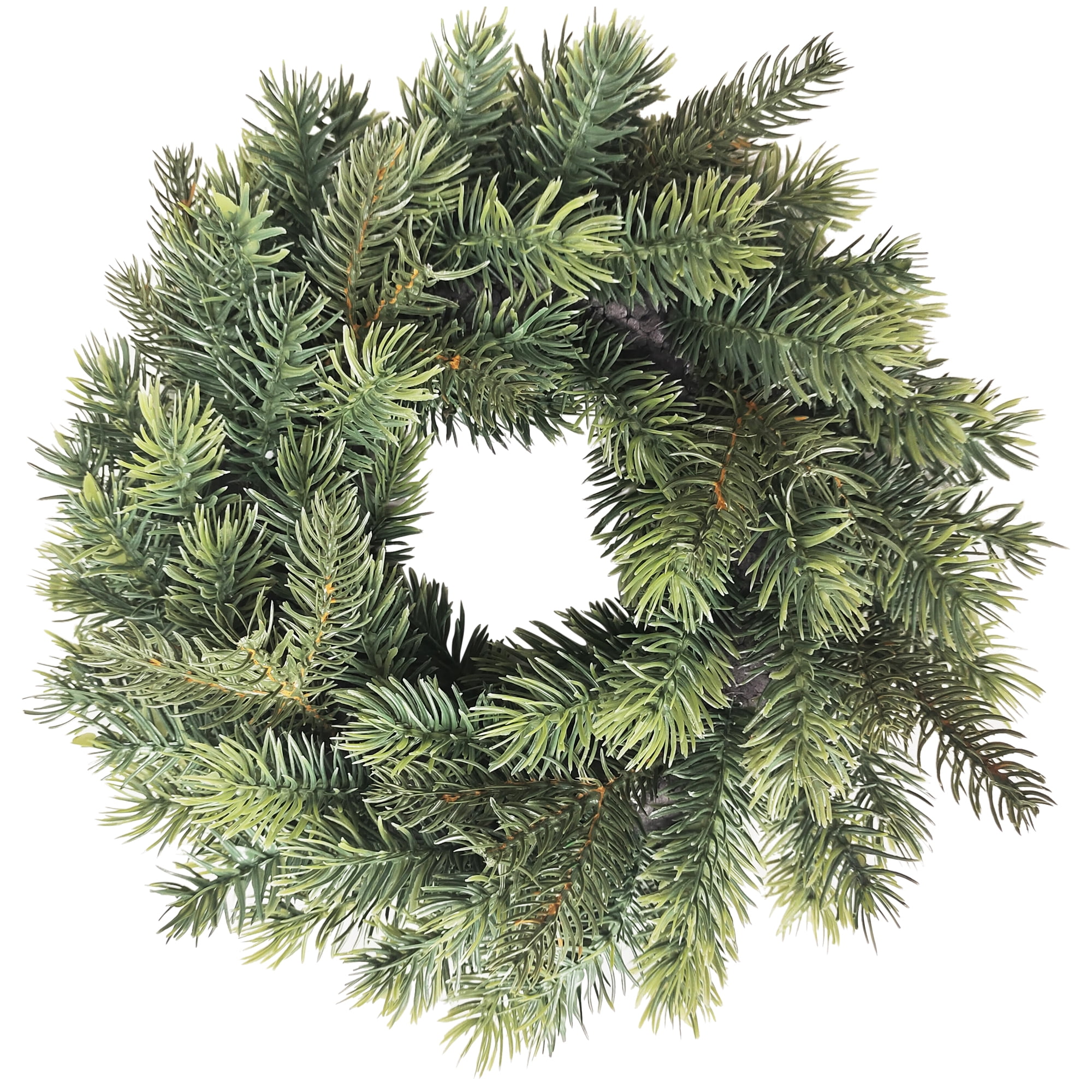 Green Pine Artificial Christmas Wreath 11.75-Inch Unlit