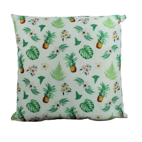 Green Pineapple | Pillow Cover | Tropical | Pineapple Decor | Throw Pillow | Pineapple Gifts | Pineapple | Pineapple Decor | Pinapple Plant