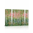 thumbnail image 1 of Green Pink Botanical Wall Art for Living Room,Canvas Picture Wall Decor for Bathroom Bedroom,Contemporary Abstract Art Painting Artwork for Office Kitchen Hallway Dining Room Home Decorations 12"x16", 1 of 8