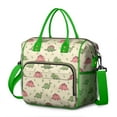 thumbnail image 1 of Green and Pink Dinosaur Pattern Womens Lunch Box for Work,Insulated Large Lunch Bag for Tween and Teen,Loncheras Para Mujer,Leakproof Adult Lunch Bag for Work,Beach,Travel,Picnic,Camping, 1 of 7