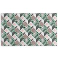 thumbnail image 1 of Green Pink Geometric Pattern Door Rugs,Washable Non Slip Door Mats Indoor,Decorative Door Mats,Entry Mat Indoor for Entrance,Bedroom,Kitchen,Bathroom,17"x30", 1 of 6